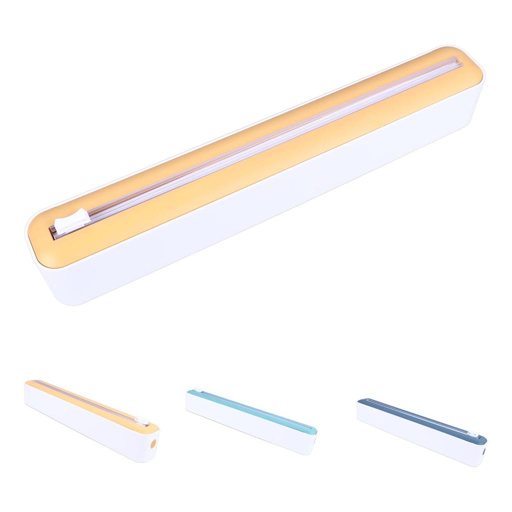 Plastic Wrap Dispenser Multipurpose Resistance Dustproof Waterproof Magnetic Plastic Wrap Dispenser for Baking Paper