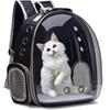 Cat Pet Carrier Backpack Transparent Capsule Bubble Pet Backpack Small Animal Puppy Kitty Bird Breathable Pet Carrier for Travel