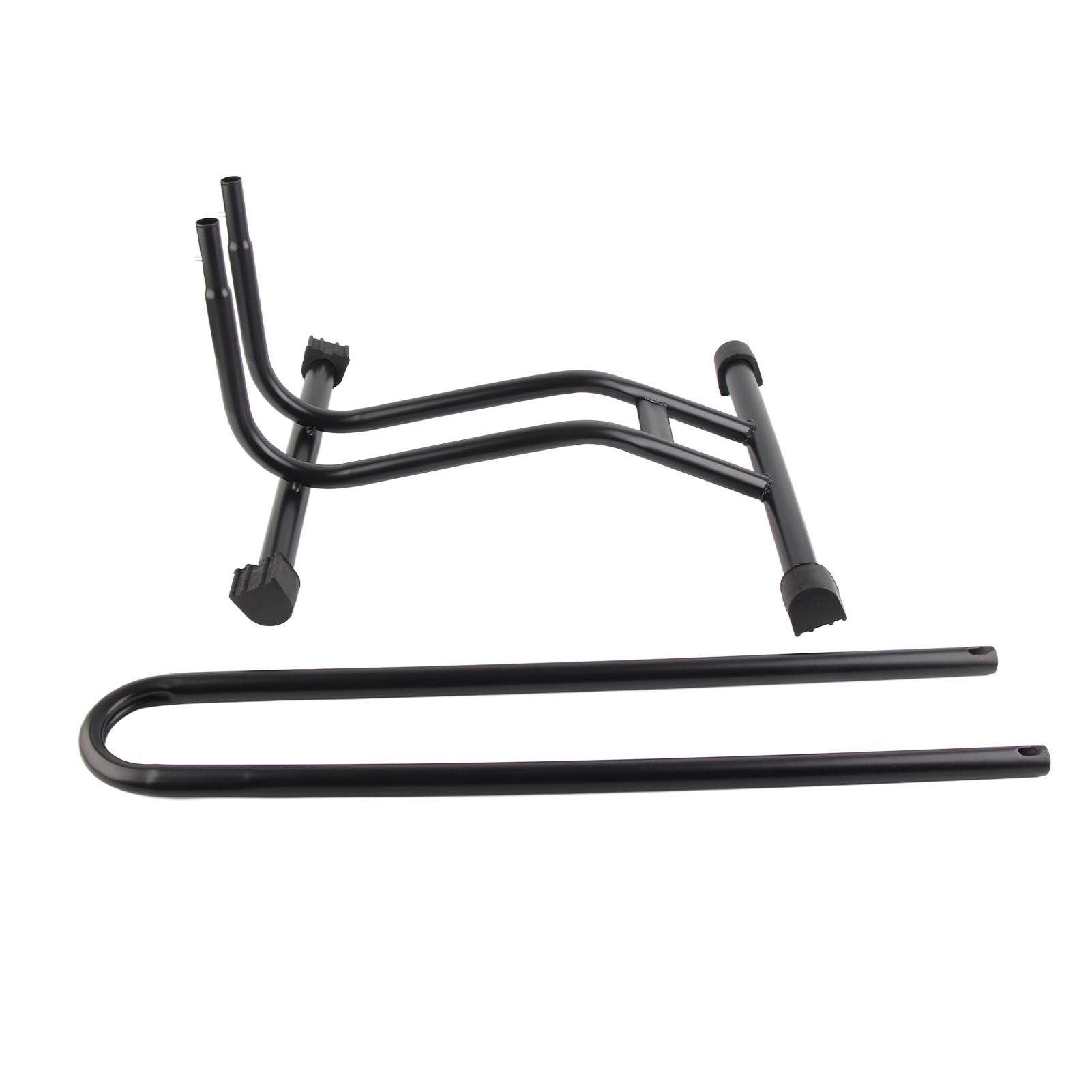 

Велосипедная вставная парковочная стойка Стальная Легко устанавливается Дисплейная стойка-вставка для горного велосипеда для шоссейного