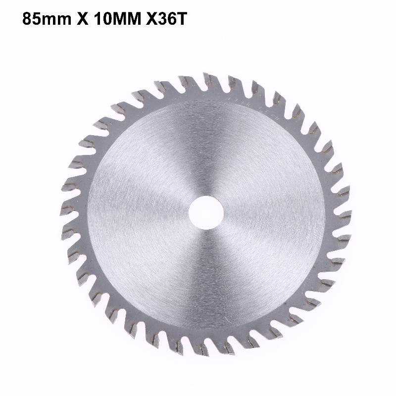 85mm TCT Carbide Saw Blade 24T 30T 36T Circular Saw Blade Bore 10mm 15mm Wood Cutting Disc For Multi-function Power Tool