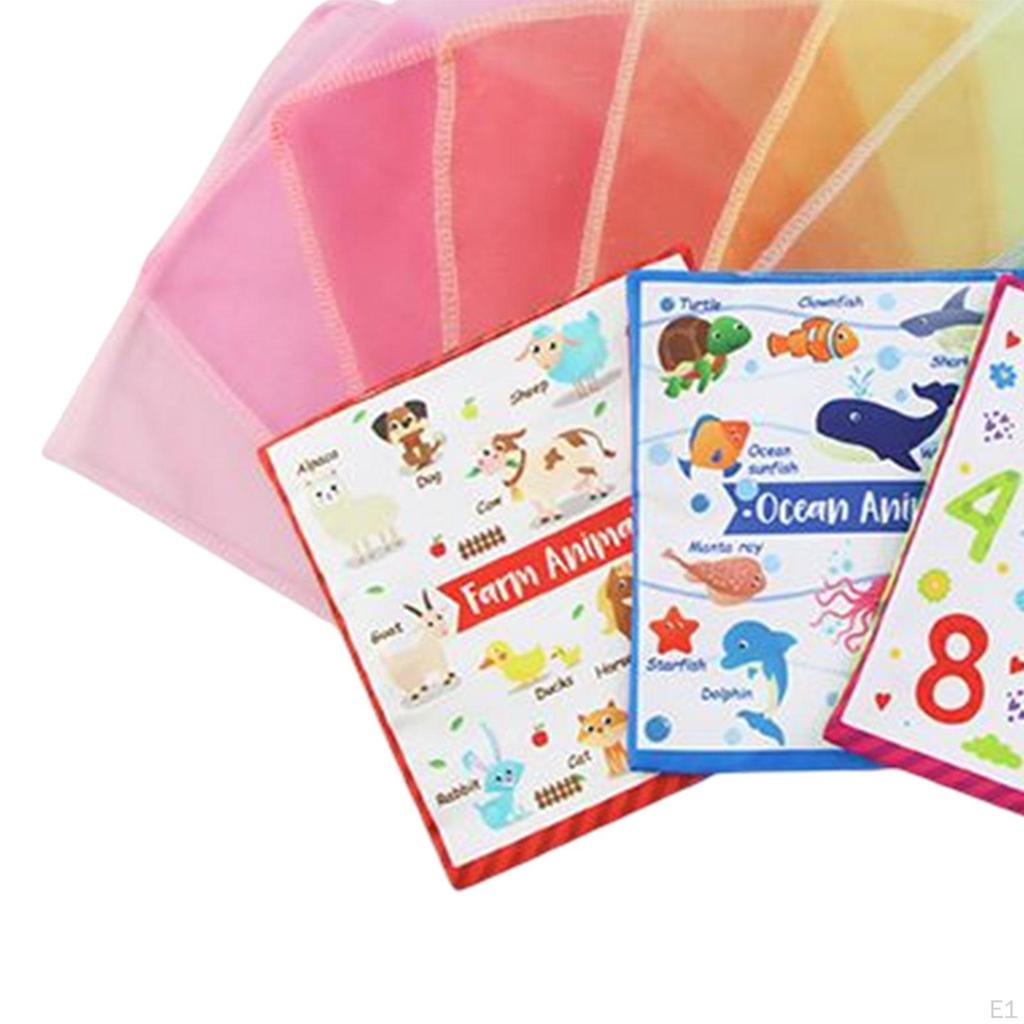 Sensory Pull Along Toddler Tissue Box Crinkle Papers for Boys Girls