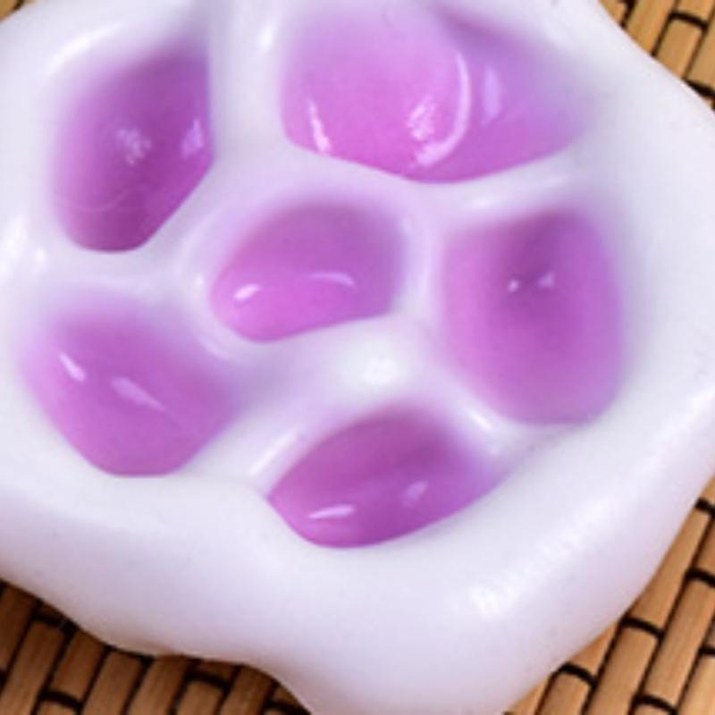 Squeeze Cat Paw Cute Soft Decompressing Pinching Plasticine New Fidget Cat's Paw Relief Squishy Toy Gift Stress Ball
