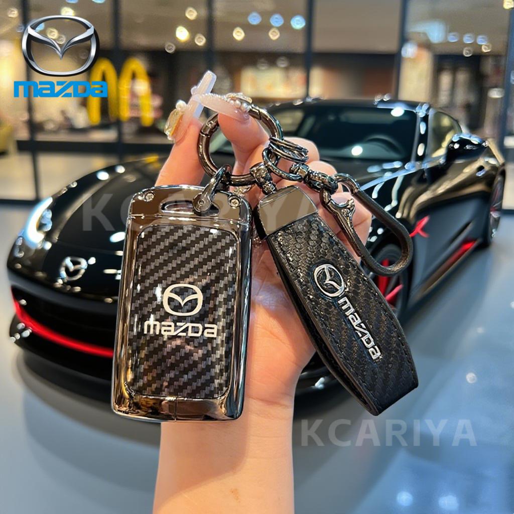 Coque de clé de voiture Étui Porte-Coquille Protection Porte-clés Pour Mazda 3 Alexa CX30 CX-4 CX5 CX-5 CX8 CX-8 CX-30 CX9 CX-9 Accessoires Porte-clés