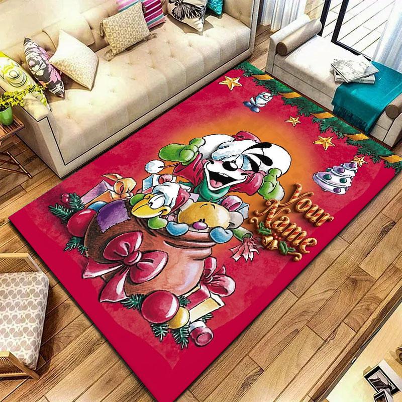 Diddl Custom Name Carpet Rug for Living Room Bedroom Home Sofa Decoration,Kids play Non-slip Floor Mat