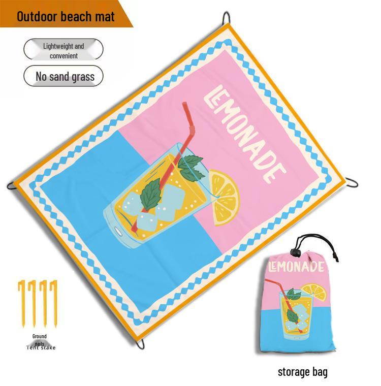 Portable Waterproof Ultralight Camping & Beach Mat - Moisture-Proof and Foldable