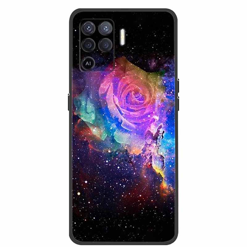 For Coque OPPO Reno5 Lite Case Shockproof Soft silicone TPU Back Cover For Oppo Reno 5Z 5 Lite Phone Case 5Lite CPH2205 Fundas