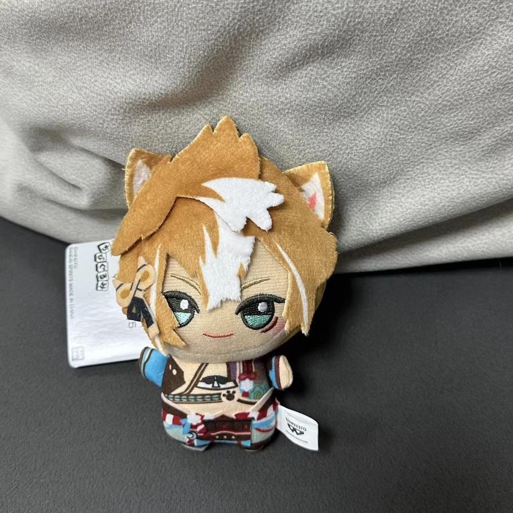 10CM Impact Tartaglia Kaeya Diluc Venti Xiao Klee Plush Pendant Toy  Mini Keychain Doll Backpack Accessorie For Gift