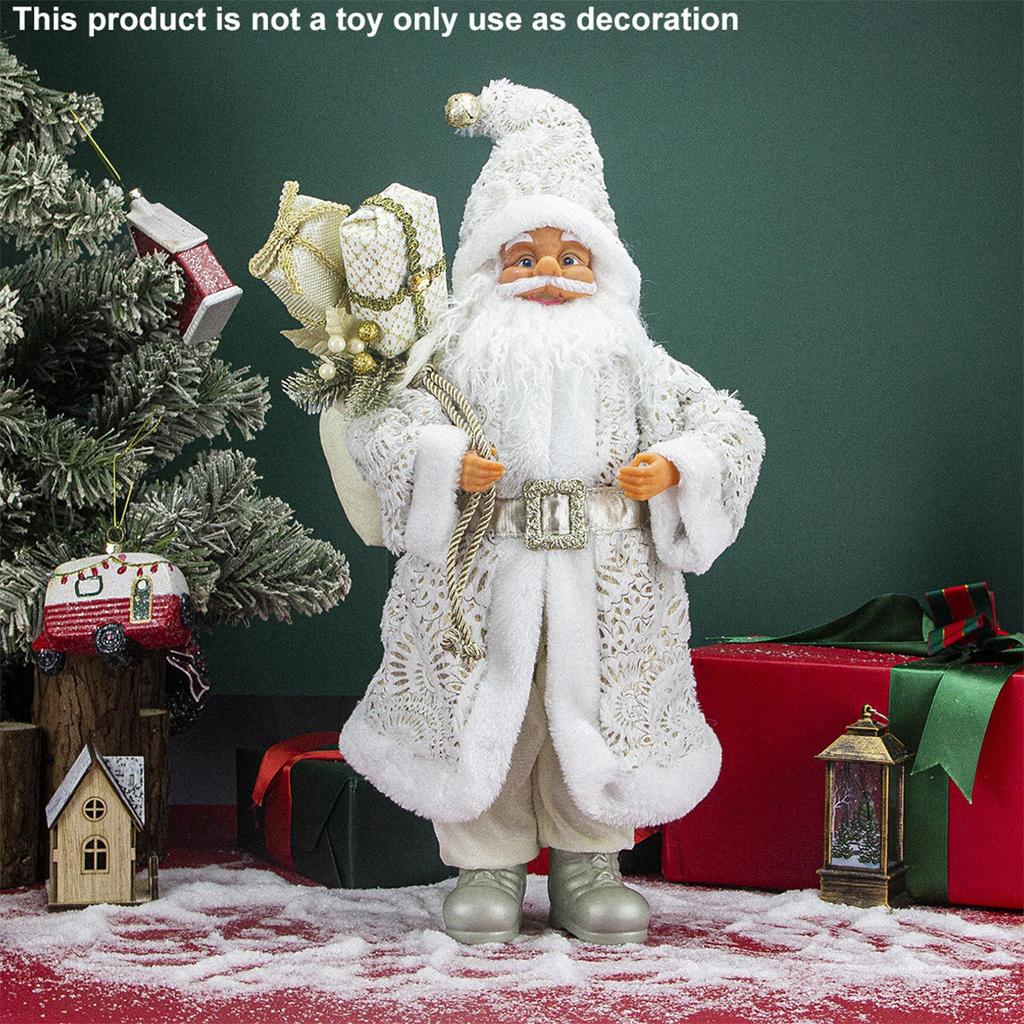 Weihnachtsmann 60cm Stehpuppe, Dekoriert von The YoungMaster, Weihnachtsmann-Figur, Weihnachtsdekoration