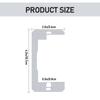 Uprgades Metal Wall Plate Spacers Metal Device Leveler Plates Flush Fit Leveling Plates for Electrical Outlets & Boxes