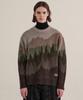 HELEMENT Attu Graphic Pullover (Brown)