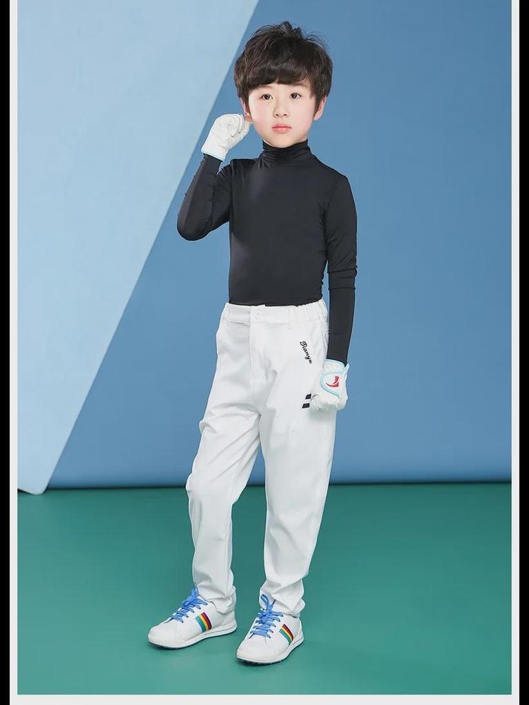TTYGJ Kinder Eisseide Sonnenschutz Langarm Golfshirt