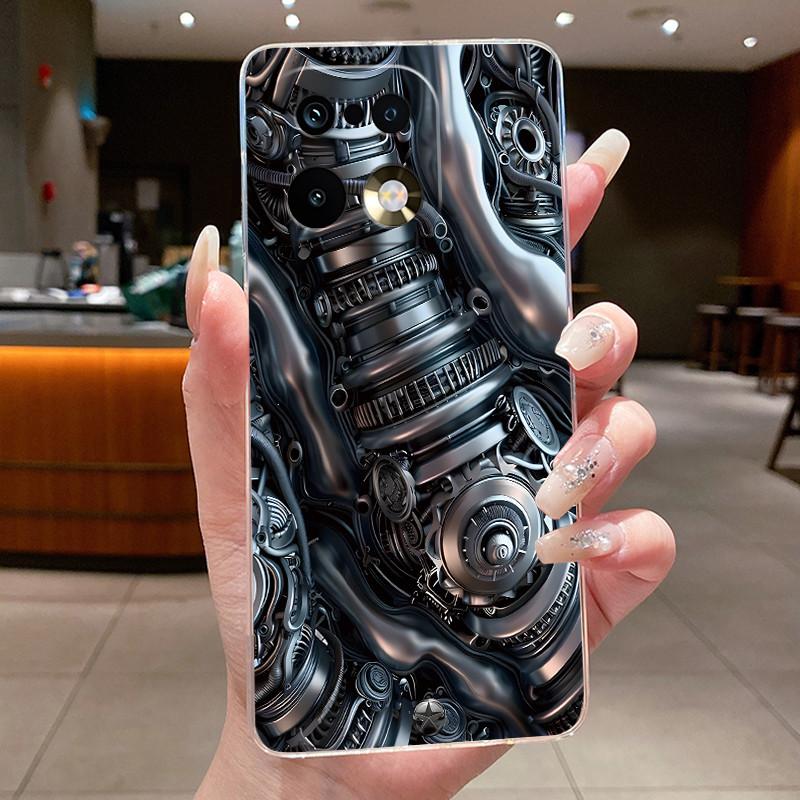 Hülle Für Realme 16 Pro 16 Pro+ Plus 5G Handyhülle Ästhetisch Luxus Niedlich Cool Jungen Mädchen Rückseitenabdeckung Transparente Weiche TPU Hülle