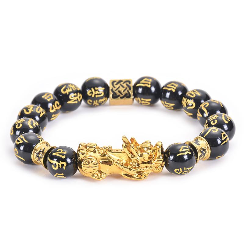 

JYL TS Bracelet Octopus Crown Beaded Unique Boosts Creativity & Fortune Six word motto ярко лаванды