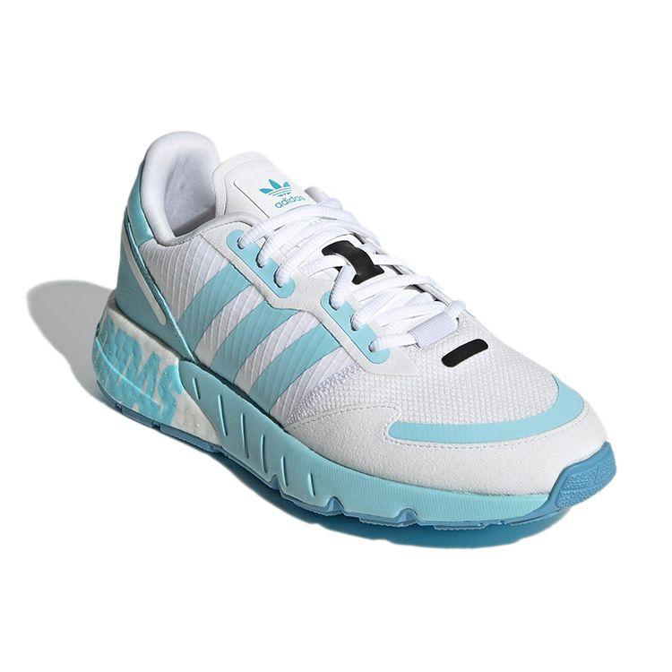 adidas ZX 1K Boost Bold Logo Graphic - Hazy Sky Women Sneakers Blue Cloud-White Hazy-Blue FX6864