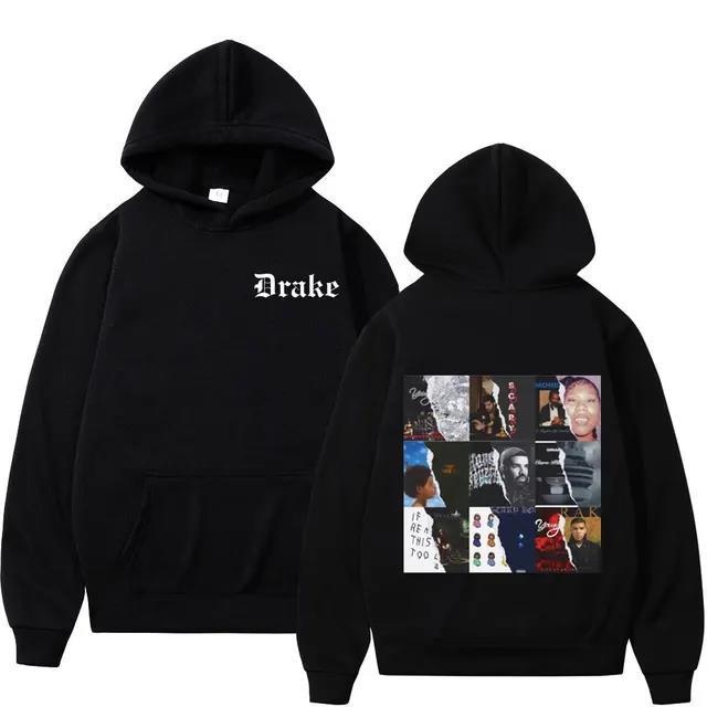 Hot Rapper Drake Album Printed Hoodie High Quality Fashion