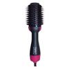 Donna 2 In 1 Asciugacapelli Un Passo Spazzola ad Aria Calda Pettine Lisciacapelli Arricciacapelli Rulli Rotanti Spazzola Strumenti per lo Styling dei Capelli