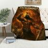 Rock Band M-Manowar Deken Flanel warm comfort zachte pluche deken Voor Picknick Bedden Banken Huizen En Slaapkamers