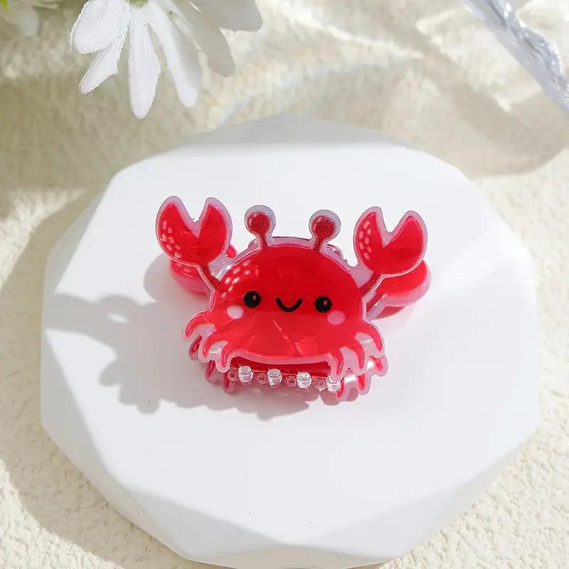 Muschel Pony Clip Delfin Seitenclip Krake Neu Ozean Kleintier Greifclip Krabbe Haarspange Seestern Haaraccessoires