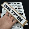 3D ABS 30 35 40 45 50 55 TFSI Logo Letters Car Trunk Emblem Badge Sticker For Q3 Q5 Q7 A1 A2 A3 A4 A5 A6 A7 A8 Accessories