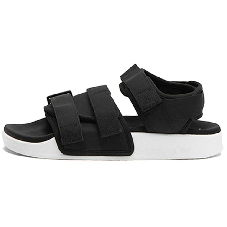 adidas Сандалии Adilette Пляжные Спортивные Белые Сандалии Черно-Белые Женские S75382 38