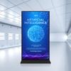 98-inch 4K Interactive Vertical Digital Signage Display