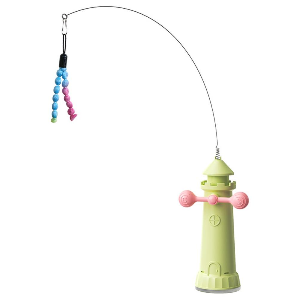 Detachable Rod Interactive Cat Toys 360 Rotation Automatic Cat Teaser Pet Supplies