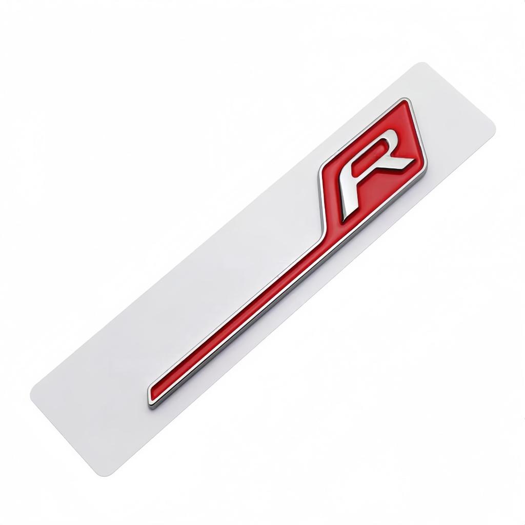 1PC ABS GT C S R Logo Badge Sticker Car Rear Trunk Emblem Decal High-Quality Automotive Styling Accessories