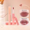 Double Moisturizing Lip Oil with High Pigment Waterproof Lip Mud
