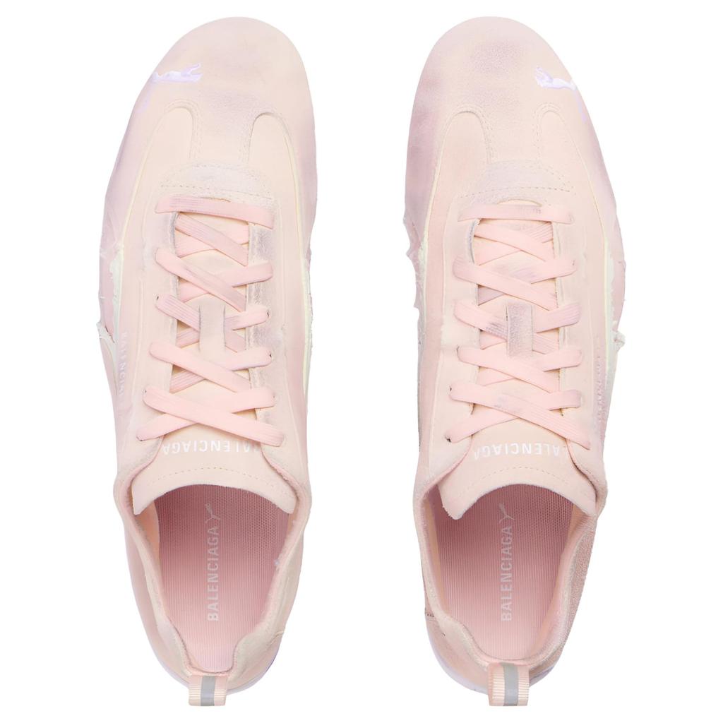 Balenciaga x PUMA Collaboration Speedcat Low top Casual Shoes Women's Pink 847146WSDSD5090