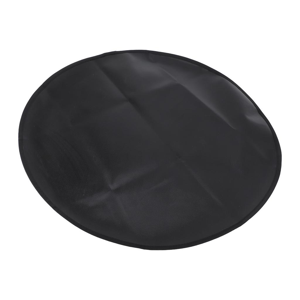 Covoraș rotund de 36 de inci pentru exterior, sub grătar, rezistent la foc, pad pentru grătar, rezistent la ulei, impermeabil, rezistent la căldură, pentru interior, covoraș pentru vatră