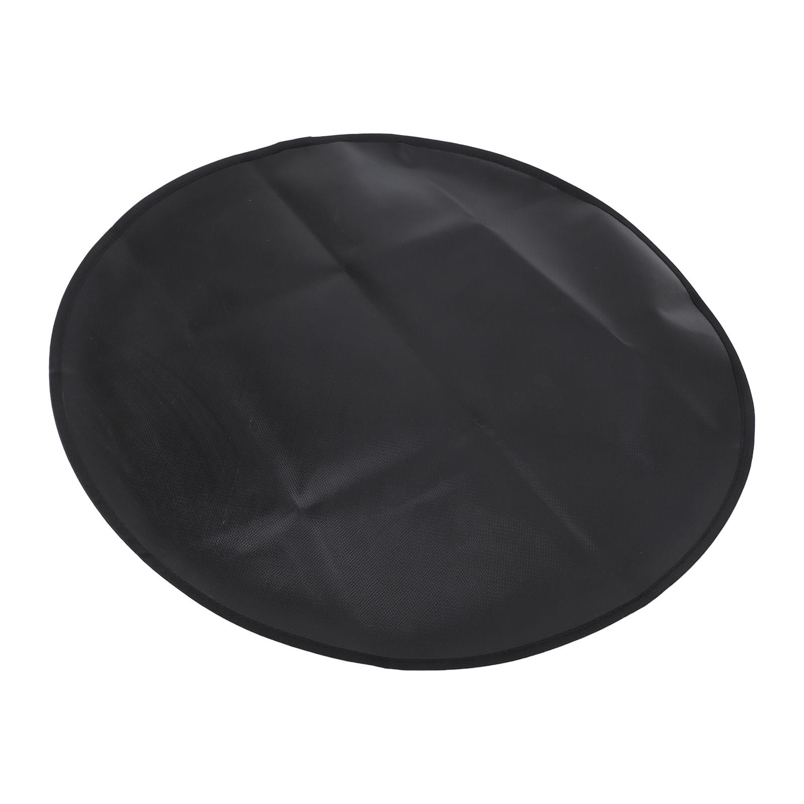 

36 Inch Round Outdoor Under Grill Mat proof Grill Pad Oilproof Waterproof Ht Resistant Indoor place Pit Mat