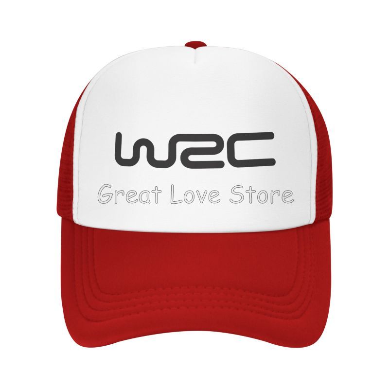 WRC World Rally Championship Mesh Baseball Cap Outdoor Sports Rally Car Racing Snapback Hat Summer Breathable Sun Visor Caps