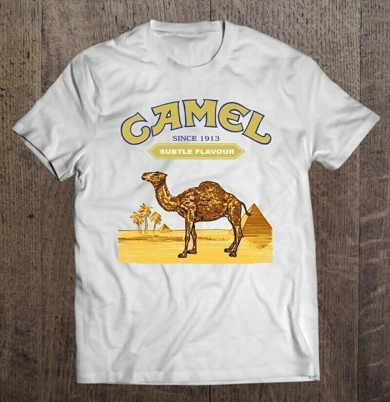 

Camel Punk Rock Band Subtle Flavor White Cotton T Shirt Size S5XL Unisex T-Shirt XXXL