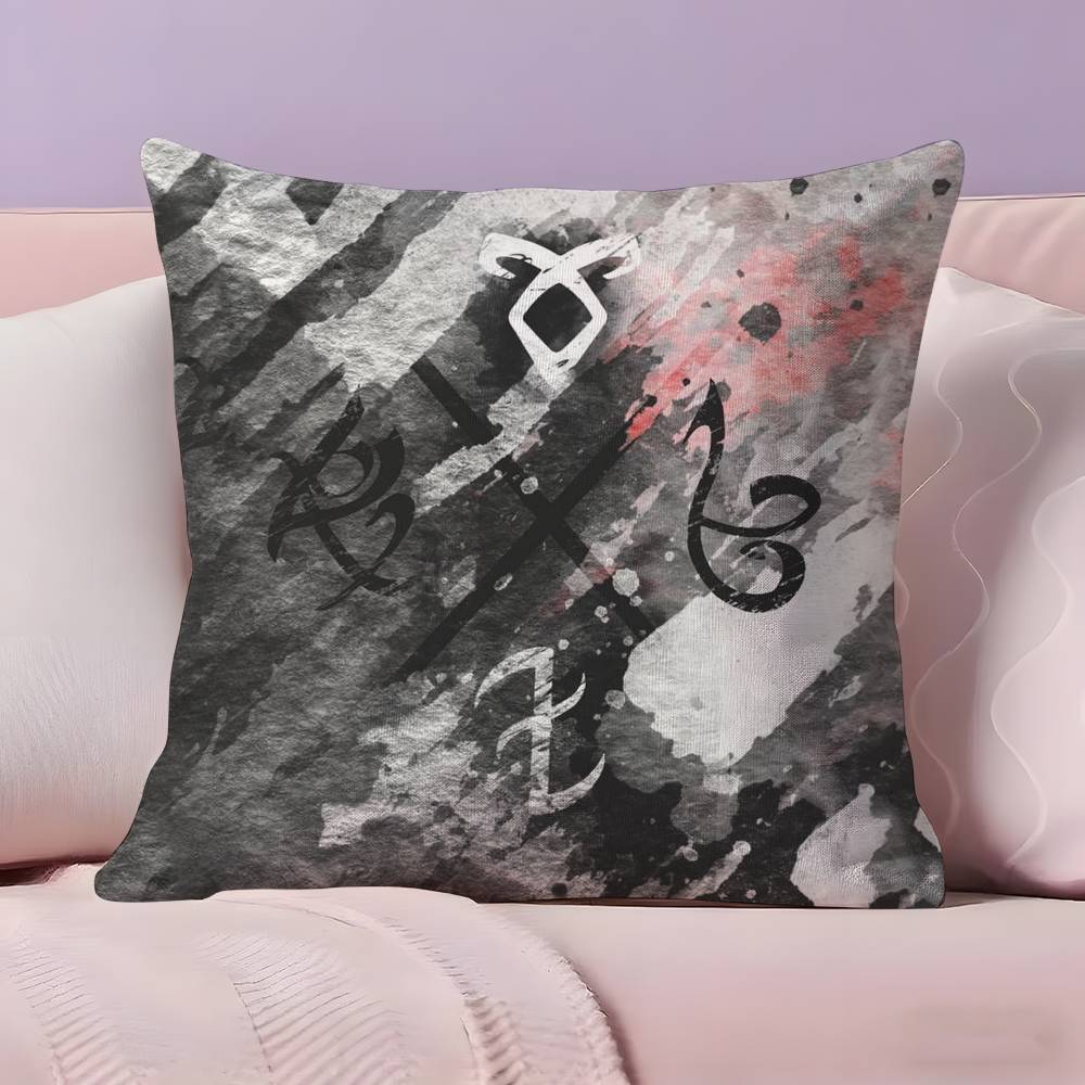 S-Shadowhunters Hot TV Pillow Case  Ultra Soft Skin Friendly Fabric Cloud Like Comfort & Concealed Zipper