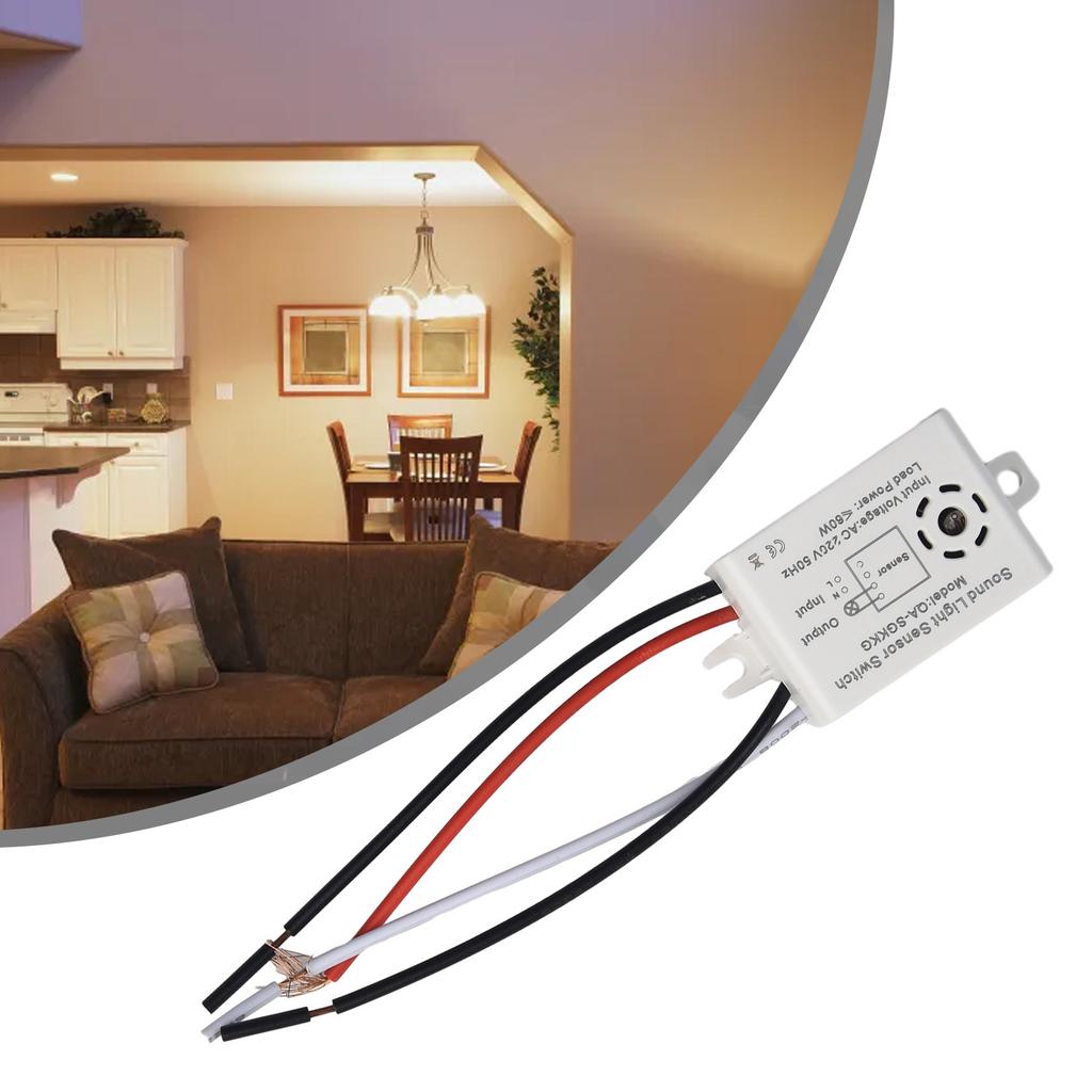 220V Voice Control Automatic Voice Control Concealed Installation Stable Performance V0 Flame Retardant Automatic Control