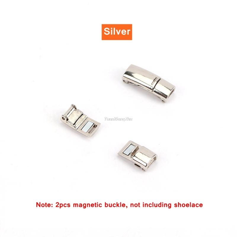 New Elastic Magnetic Shoelaces Sneakers Shoelace Kids Adult No Tie Shoe Laces Rainbow Lock Lazy Laces One Size Fits All Shoes