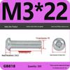 4.8 Grade Galvanized Phillips Round Head Screw (M2-M8)