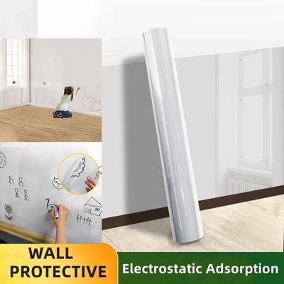 Thickened Transparent Electrostatic Wall Protective Film Kitchen Sticker Oil Proof Waterproof Moisture-proof Tile Wall Cabinet Sticker