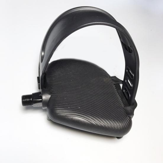 1 Pair Exercise Bike Pedal Belts Bicycle Pedal Straps Anti-slip Wear-resistant No Pinching Quick And Easy Installation Stationary