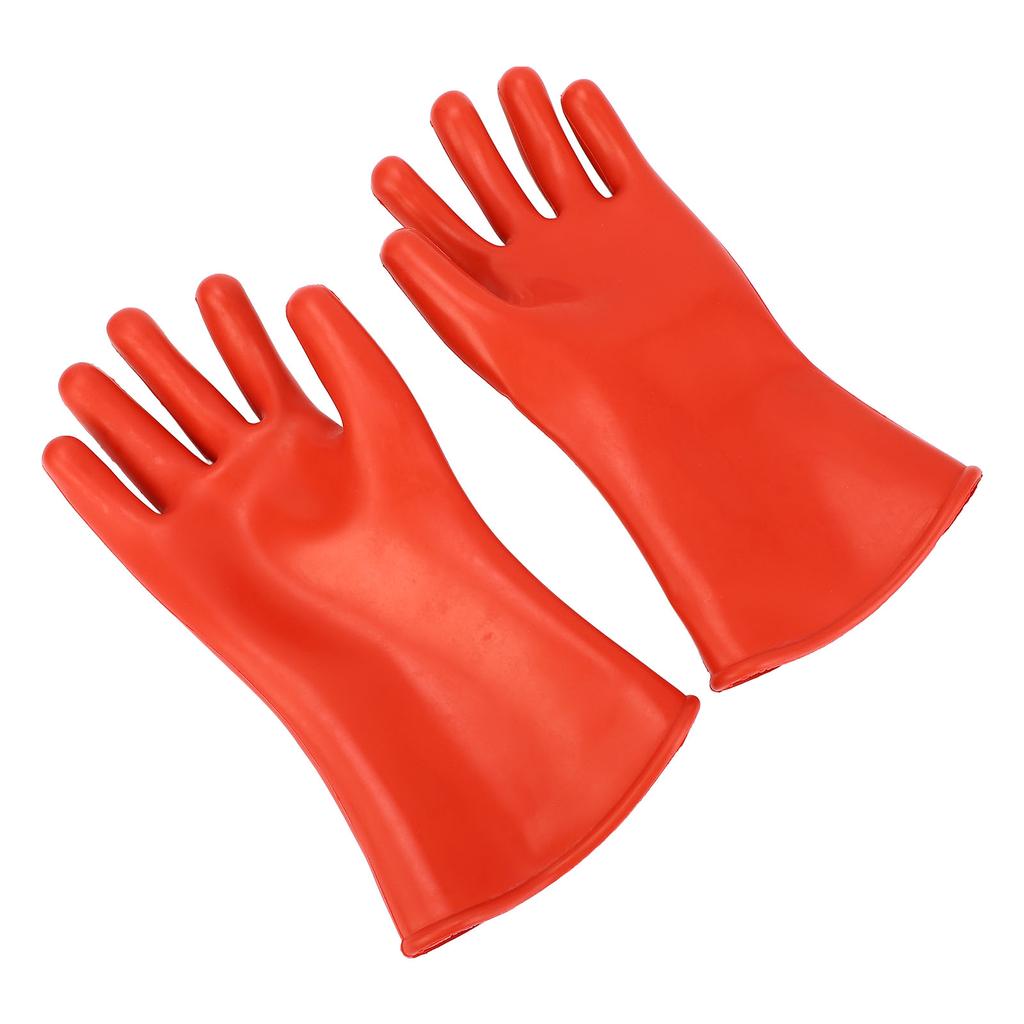 Electrician Insulated Gloves 500V Voltage Resistant Water Proof Rubber Work Professional Safety Prot