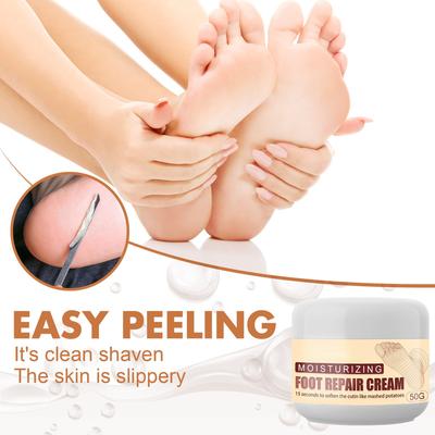 Foot Repair Cream Feuchtigkeitsspendende und reparierende Fersen-Peeling-Fußpflegecreme