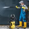 1800W High Pressure Washer, 150 Bar Pressure, 420 L/h Flow, Portable Power Washer Jet Wash Cleaner with Adjustable Nozzle, 6M Hose, Hose Reel