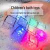 Colorful Luminous Ice Cube Baby Bath Toy with Water-Activated Magic - Seven-Color Upgraded Version