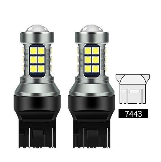 2x Signal Lamp 1157 BAY15D Led Bulb 12V 27SMD 3030 1156 P21W BA15S BAU15S R5W Car Turn Signal Reverse Light White Red