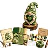 Yousheng DIY Patchwork Meeresbewohner Puppen-Set, Handgemachtes Patchwork-Zwerg Nähset für Heimdekoration, Stoff Cartoon Drachen Patchwork Bastelsets für