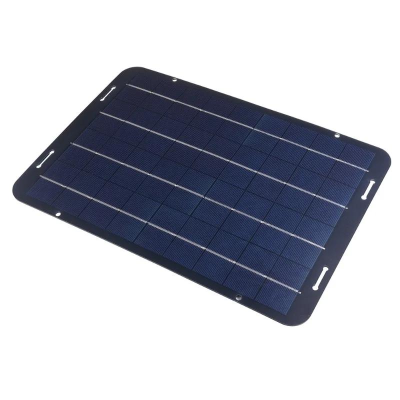 10W Charging Panel Portable 12V Car Battery Solar Charging Panel Complimentary Connected Electrical Appliance Solar