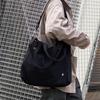 Canvas 2-Way Shoulder Bag_Black