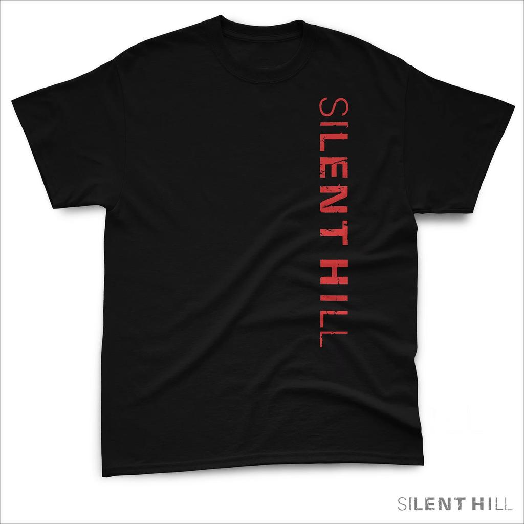 Unisex Silent Hill 2 T-shirts Bomullskläder Casual Kortärmad Rundhals T-shirt Vuxen T-shirts Tee High Street Topp Spel