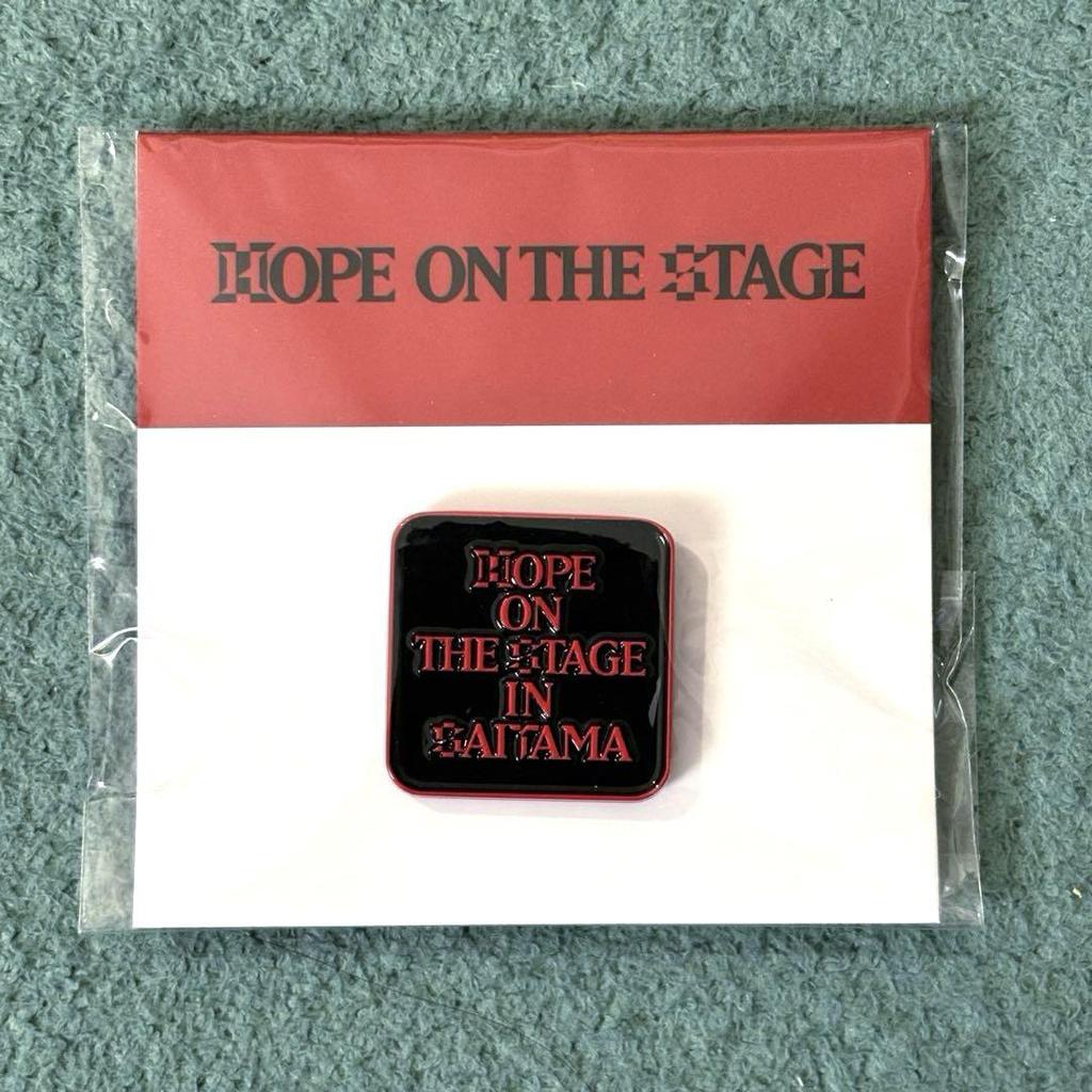 [USED] HOPE ON THE STAGE PINS Saitama