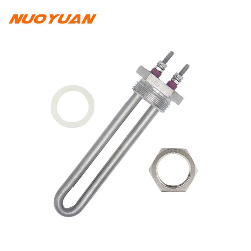 DN25/32mm Stainless Steel 304 Electric Heating Element Single U 220V Immersion Water Heaters for Boiler/Water Dispenser